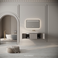 Belgravia Vanity Unit & Stone Basin 1000mm Sabbia Grigio Oak